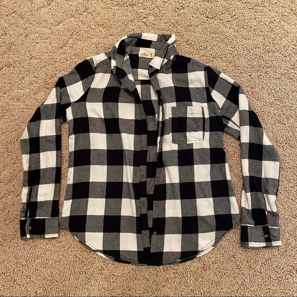 ‼️Hollister Plaid Flannel Shirt‼️